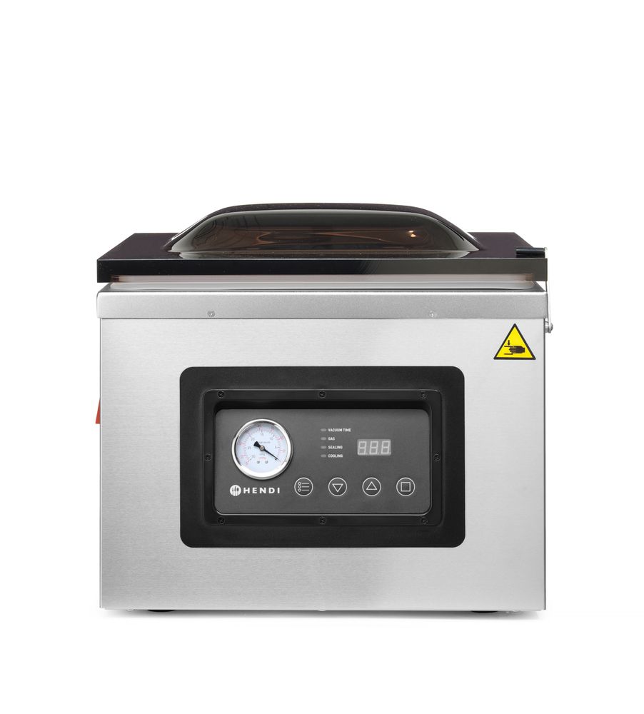 Vakuumkammer-Verpackungsmaschine Profi Line 410    Profi Line  Dichtungsband: 410 mm  230V/1100W  51-ING11537