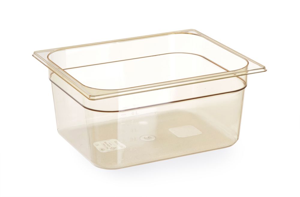 Gastronorm-Behälter 1/2 hochtemperaturbeständig GN 1/2 4L Transparent 325x265x(H)65mm-ING12379 Gastronorm-Behälter 1/2 hochtemperaturbeständig GN 1/2 4L Transparent 325x265x(H)65mm-ING12379