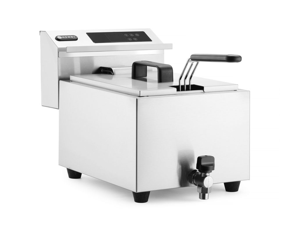 Friteuse Profi Line digital - mit Ablasshahn - 8 l    Profi Line  8L  230V/3500W  305x515x(H)345mm-ING11587 Friteuse Profi Line digital - mit Ablasshahn - 8 l    Profi Line  8L  230V/3500W  305x515x(H)345mm-ING11587