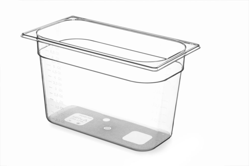 Gastronorm-Behälter 1/3 GN 1/3 78L Transparent 325x176x(H)200mm-ING12163 Gastronorm-Behälter 1/3 GN 1/3 78L Transparent 325x176x(H)200mm-ING12163